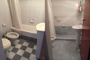 Antes y Después Baño Jovita